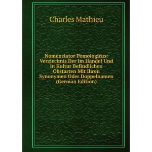   Synonymen Oder Doppelnamen (German Edition) Charles Mathieu Books
