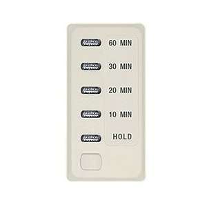   Indoor Countdown 6 Setting Wall Switch Timer, White