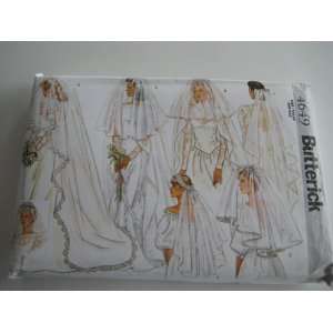    Butterick Pattern B4649 Bridal Veils Arts, Crafts & Sewing