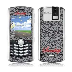   SNTP20065 Blackberry Pearl  8100  Sneaktip  Crackle Skin Electronics