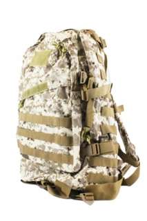 Diamond Tactical MOLLE PAL Airsoft Backpack Gear Digital Desert Tan 