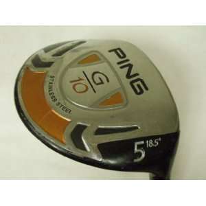  Ping G10 5 wood 18.5* TFC 129 Regular G 10 5w Golf Sports 