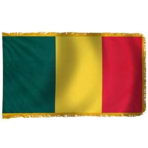  Mali Flag 3X5 Foot Nylon PH and FR: Patio, Lawn & Garden