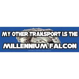  Star Wars Other Transport Millennium Falcon STICKER laptop 