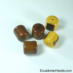  Tube 22x20mm Tagua Bead Premium Arts, Crafts & Sewing