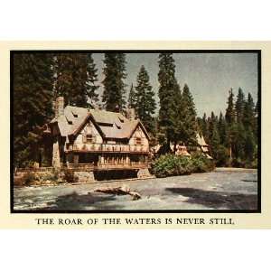  1935 Print Wyntoon McCloud River William Hearst Water 