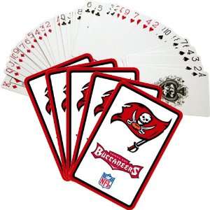  NFL Buccaneers Team Logo Playing Cards: Sports & Outdoors
