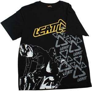  Leatt Jason Britton T Shirt   Small/Black Automotive