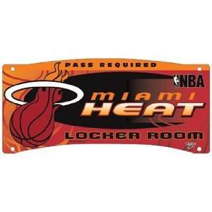  Miami Heat Locker Room Sign: Sports & Outdoors