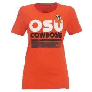   Womens Oklahoma State University Sunny Day T shirt: Sports & Outdoors