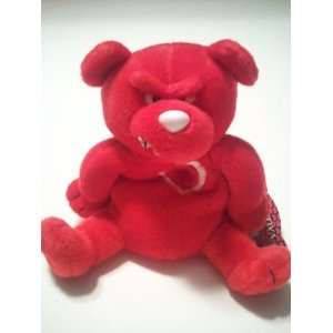  Meanies Limited Edition Red Heartless Bear Toys & Games