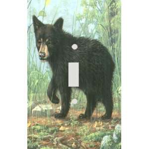  Grizzly Bear Cub Decorative Switchplate Cover: Home 