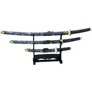  Designer Hardwood Katana Sword Set
