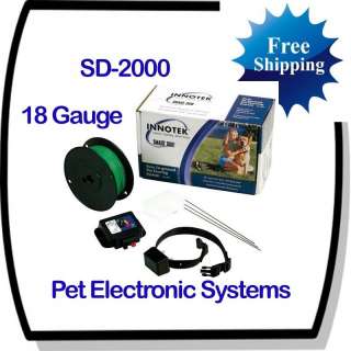 INNOTEK SD 2000 SMART DOG INGROUND FENCING SYSTEM 18G  