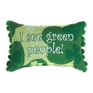  Green People Pillow
