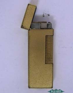 Vintage Dunhill Gold Butane Pocket Lighter Switzerland  