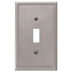   Creative Accents Brushed Nickel Wall Plate (3101BN): Home Improvement