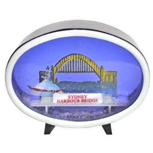  Sydney Harbour Bridge Oval Snow Globe