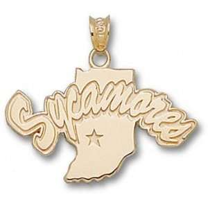 Indiana State Sycamores 10K Gold SYCAMORES Pendant  