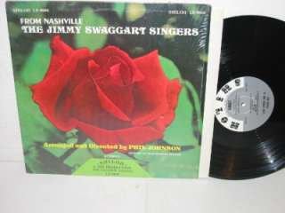 THE JIMMY SWAGGART SINGERS From Nashville LP Shiloh VG+  