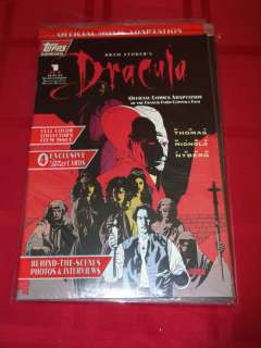 Topps Comics Bram Stokers Dracula Set #1 4 Plus Exclusive Trading 