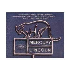    1977 LINCOLN MERCURY Sales Brochure Literature Book Automotive