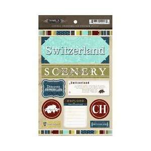     World Collection   Switzerland   Cardstock Stickers   Exploring