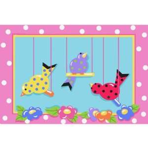  Swingin Chicks Area Rug 39x58 Home & Kitchen