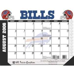  Buffalo Bills 22x17 Academic Desk Calendar 2006 07 Sports 