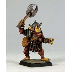   Miniatures (Dungeon Monsters) Bugbear Chieftain Toys & Games