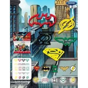   superman Batman Flash 1 Logo Bandz Silly Bands 20PK: Everything Else