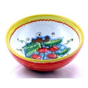  CILIEGE Fruit/Salad round bowl ROSSO/RED [#1476/R CIL 