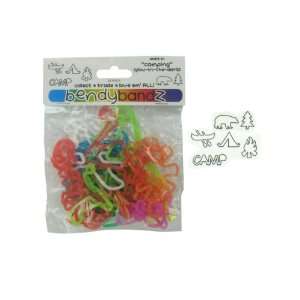  Camping Glow in the dark Stretchy Bands Toys & Games