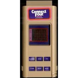  Connect 4 Electronic Game Cartridge By Milton Bradley: Toys & Games