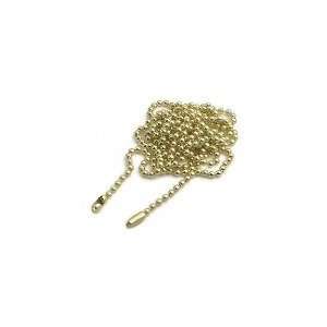    10 Pack of 70168 5 FT. BRASS FIN BEAD CHAIN