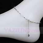 Dangle Heart Star Bells Chain Anklet Ankle Bracelet 1PC  