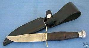 VINTAGE HENRY  & SON FIXED BLADE KNIFE  
