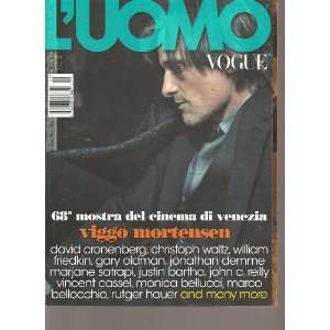   uomo Vogue Magazine (Viggo Mortensen, September 2011) Various Books