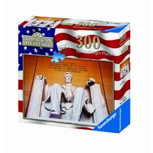  Lincoln Memorial 300 PC Puzzle: Ravensburger: Toys & Games