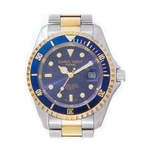 Charles Hubert Mens Ladies Classic Blue Dial Watch with Date XWA590