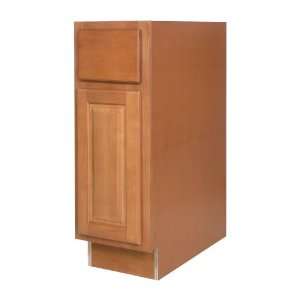 All Wood Cabinetry B12L WCN 12 Inch Wide by 34 1/2 Inch High, Factory 