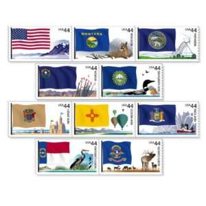  Flags of Our Nation Set # 4 coil of 50 x 44 c us Stamps 