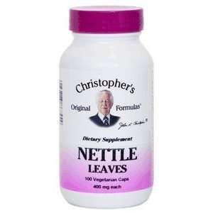  Nettle Leaf Supplement, 100 Capsules   Dr. Christophers 