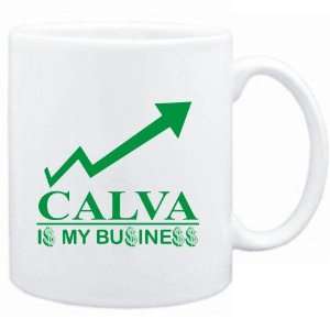  Mug White  Calva  IS MY BUSINESS  Sports Sports 