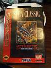 Genesis Sega Classic Streets Of Rage Rated MA 13 In Box with book