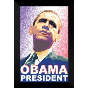    Barack Obama 27x40 FRAMED President Campaign Poster