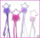 12 Beaded Star Wands Girl Fairy Costume Party Favor