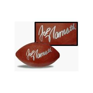  Joe Namath Hand Signed NFL Football: Everything Else