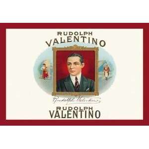  Vintage Art Rudolph Valentino Cigars   01849 6