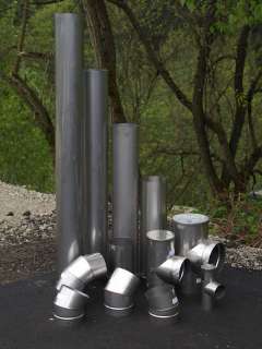 24 Long Stainless Steel Stove Pipe (Liner)  